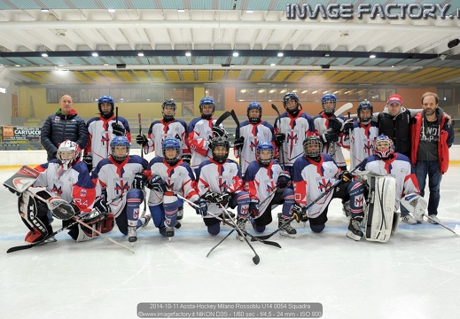 2014-10-11 Aosta-Hockey Milano Rossoblu U14 (3-4)